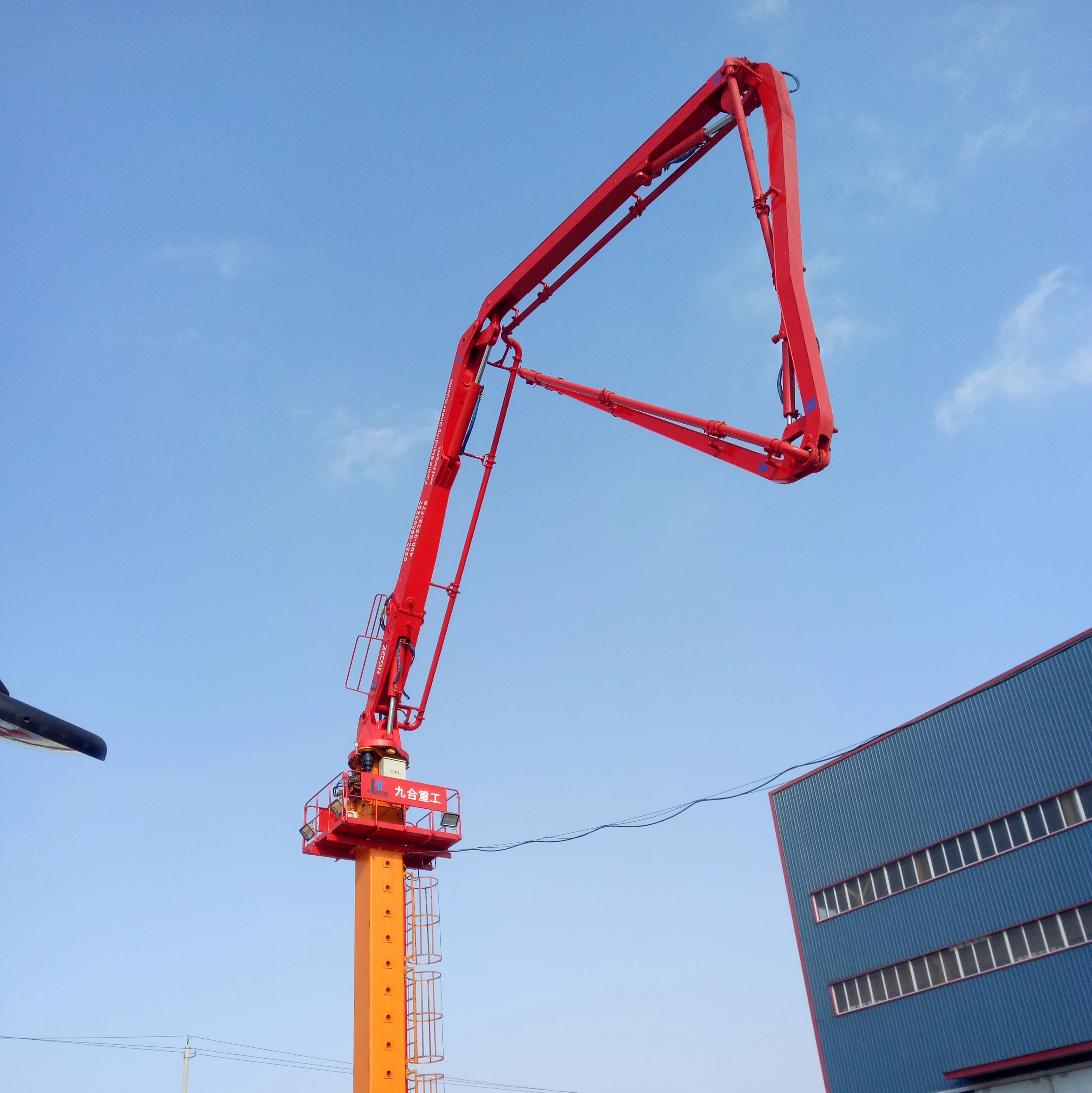 Заводская цена! Гидравлический самоползающий бетон 28 м 32 М 33 м с CE и ISO