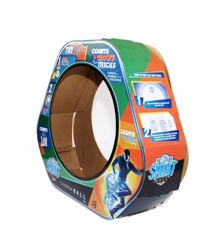 Таможня напечатала упаковка гофрированной бумаги футбольной формы Ящик для