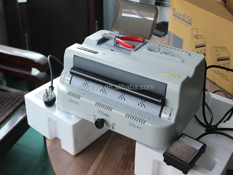 CE Approved Perfect DWC-520A Double Loop Wire-o Binding Machine