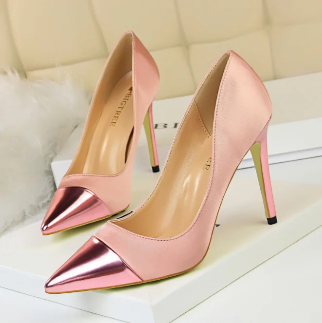 c11221a new fashion women pumps dress shoes ladies high heel shoes