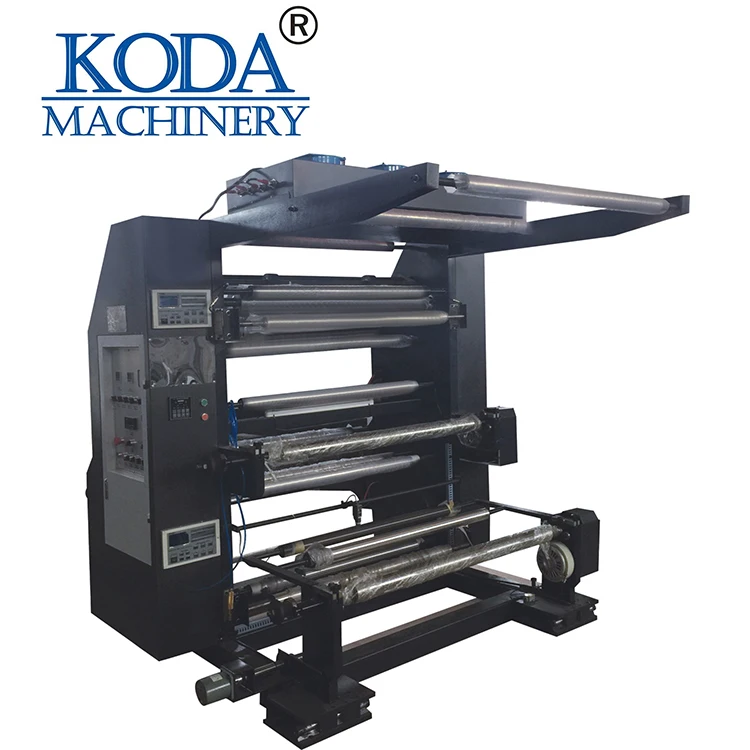 
High quality two color plastic and paper flex printing machine price in china 
