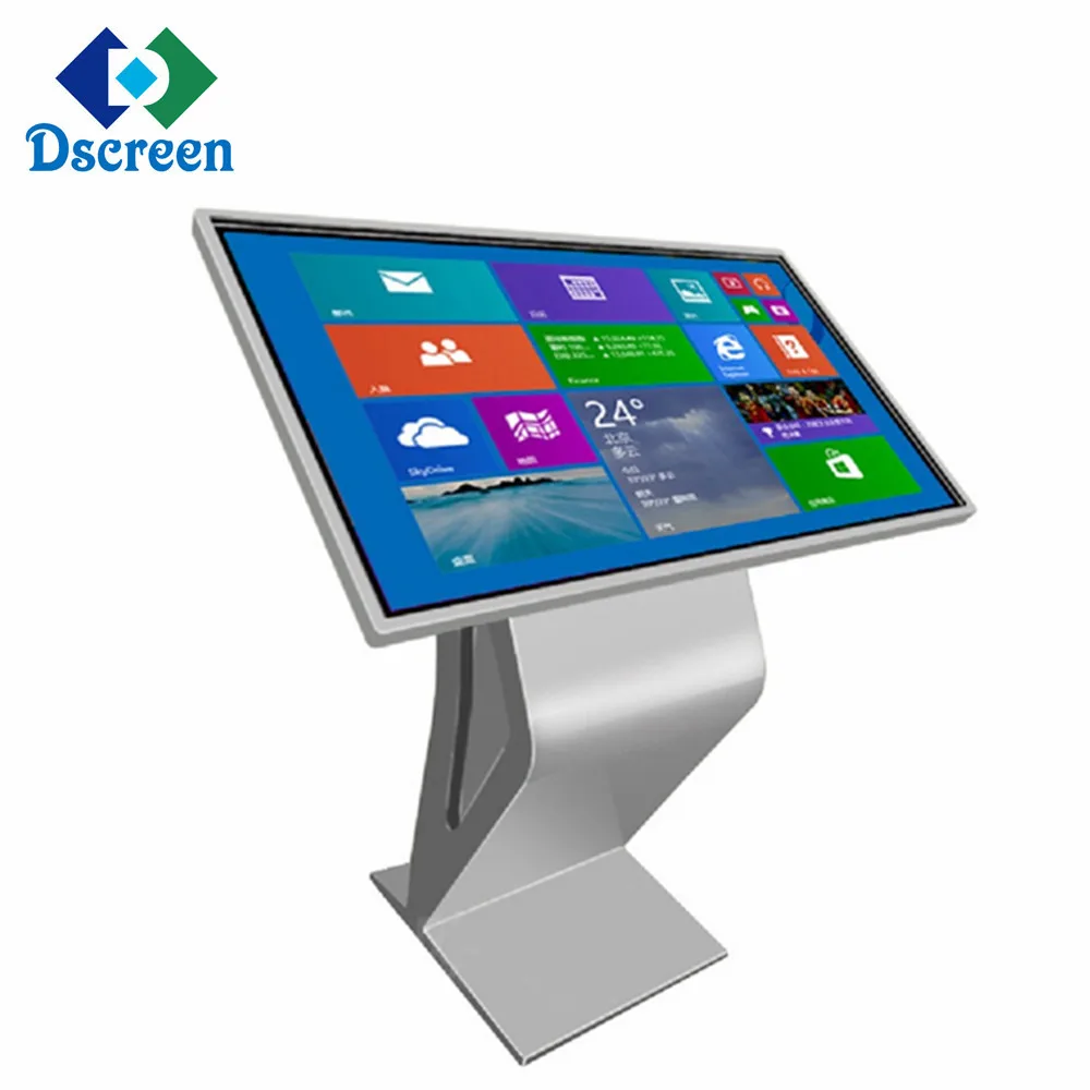 55 inch interactive multi touchscreen conference table with touch screen kiosk