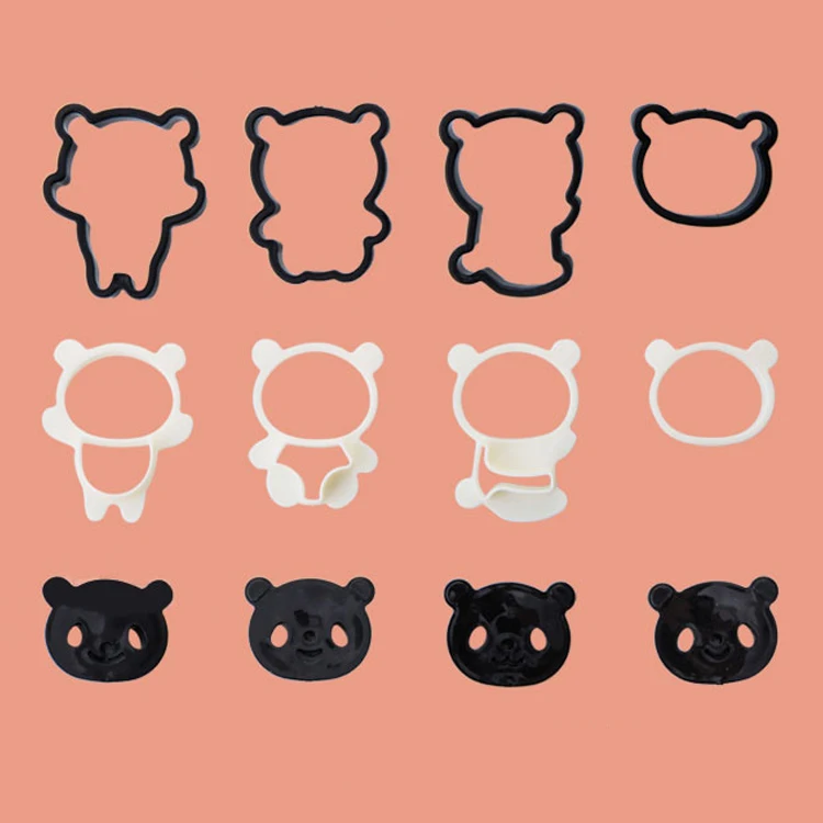 
Chinese Supplier Panda Shape Plastic Cookie Cutter 