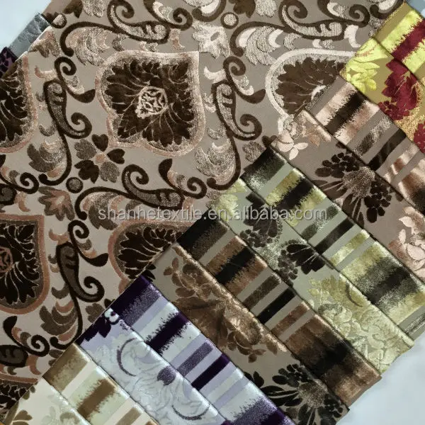 Hangzhou Wholesales Cheap Velour Car Upholstery Fabric