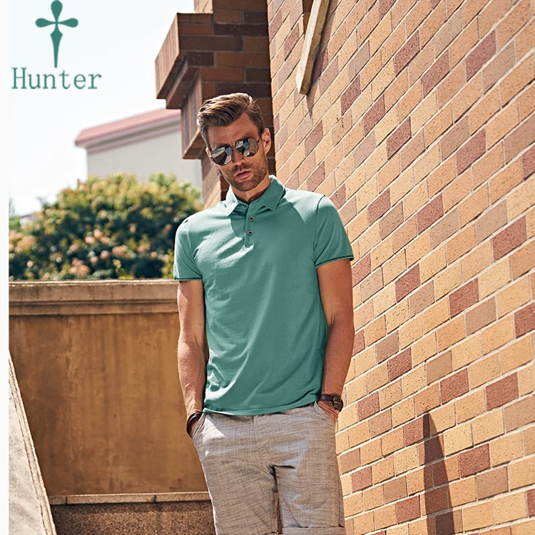 High Quality Custom Mens Golf Polo T Shirt 100% Cotton Polo T-Shirt Wholesale