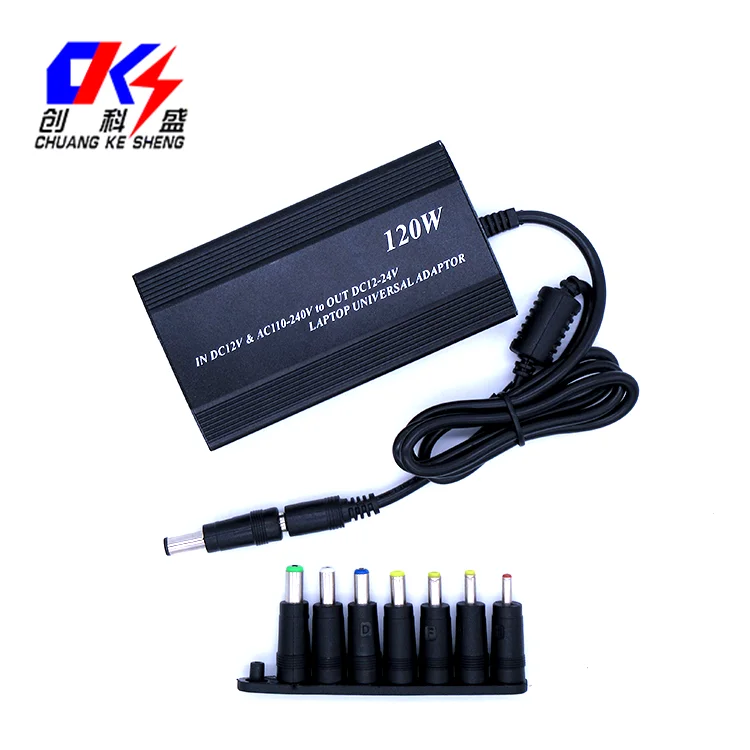 
AC 110v to 240v DC Adjustable 12V to 24V 120w Laptop Universal Power Adapter 