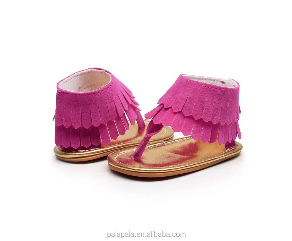  Шлепанцы детские кожаные на резиновой подошве 50 цветов