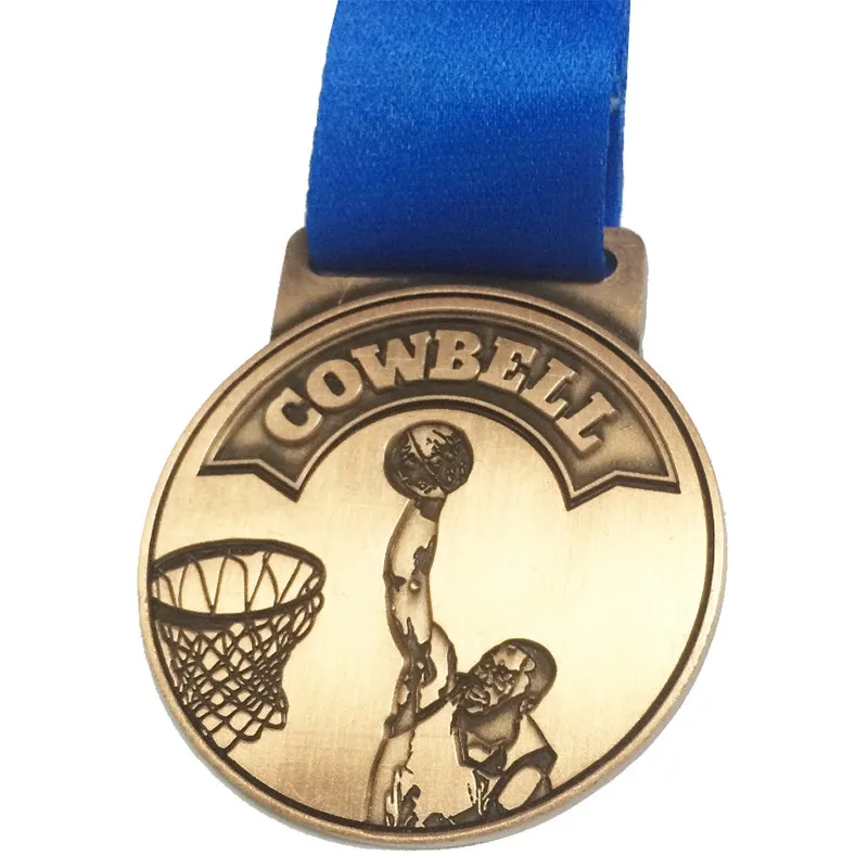 Custom Zinc Alloy Carnival Medal/Souvenir with ribbon in Plating Casting Enamel no minimum order