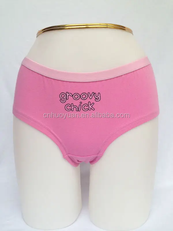 Custom logo teens modeling thongs