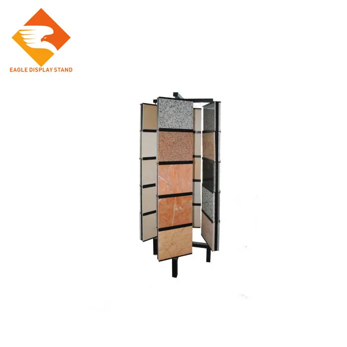 Promotion Sample Display Rack rotating display stand for tile
