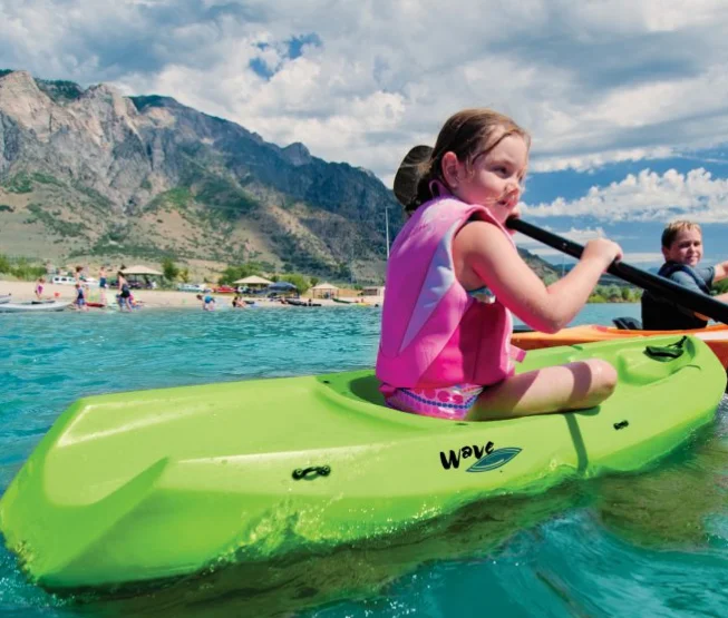 Customized plastic kayak boat