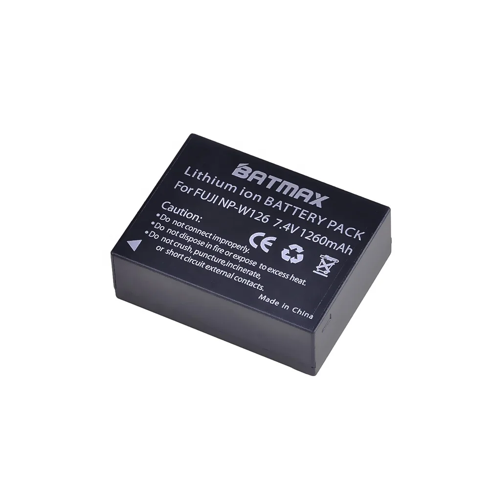 
NP-W126 NP W126 NPW126 Replacement Battery for Fujifilm FinePix HS30EXR HS33EXR HS50EXR X-A1 X-E1 X-E2 X-M1 X-Pro 1 camera 