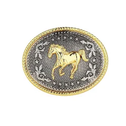 Рекламная антикварная металлическая пряжка ковбойская лошадь оптом