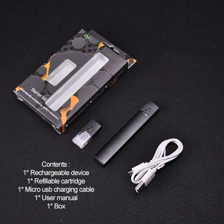 
best selling products 2018 in usa hot product 1.5ml 350mAh pod vape kit pod mod with USB 