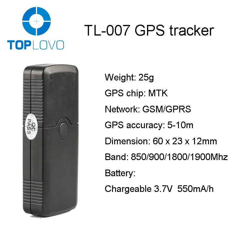 Pigeon GPS tracking device long standby time cradle charging pet gps