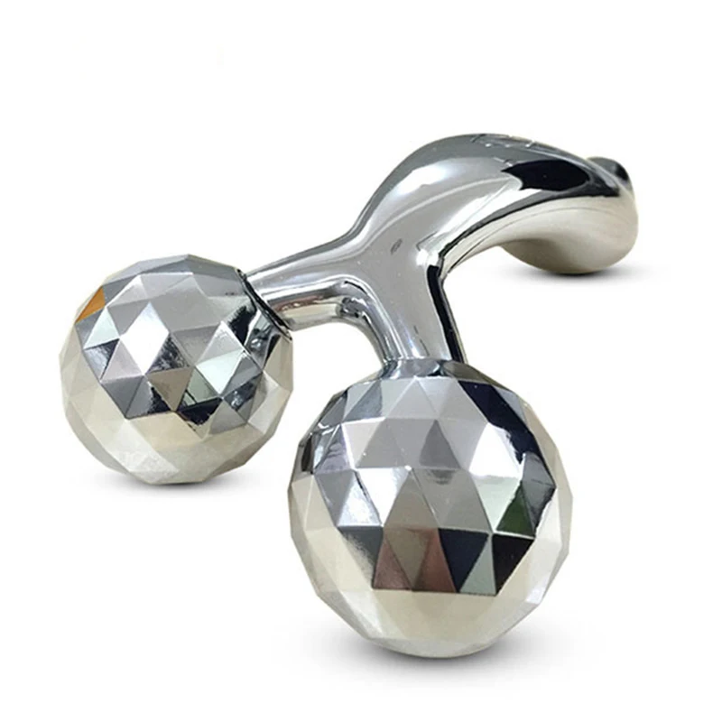 Beauty Tool Y Shape 3D Microcurrent 360 Rotation Slim Facial Massager Face Lifting Roller