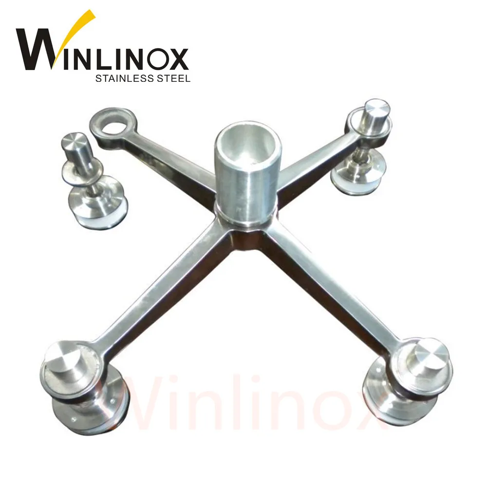 
Glass Curtain Wall Spider System Stainless Steel Spider Holder 
