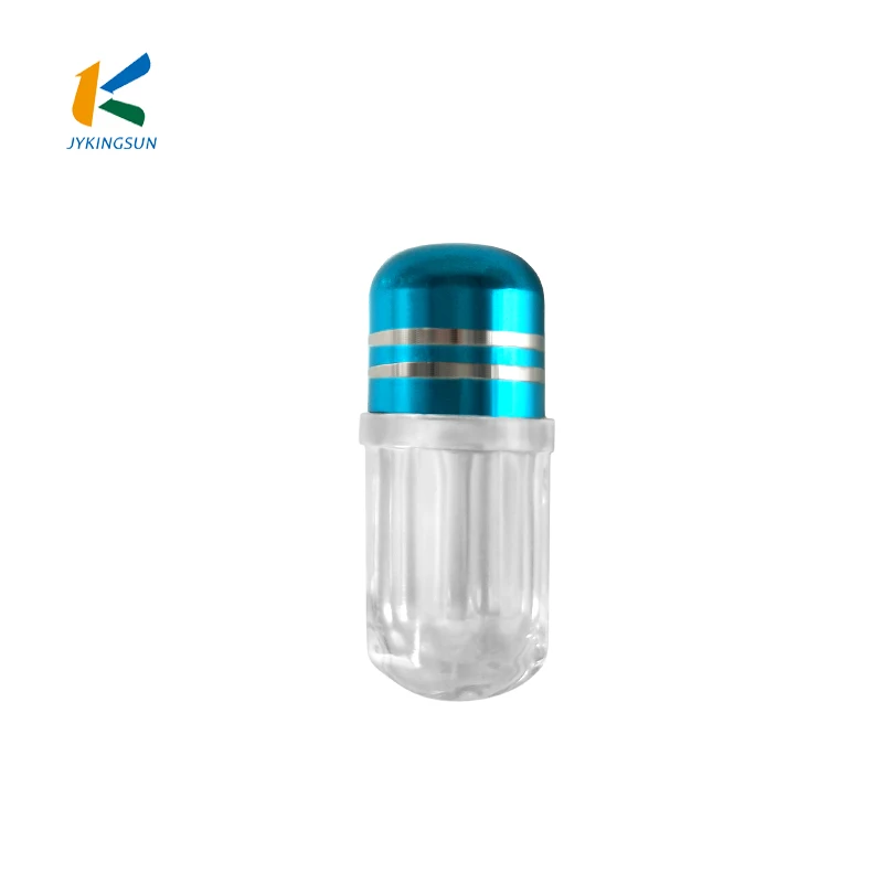 Hot sale high quality 2ml clear ps plastic mini vial pill capsule bottle container