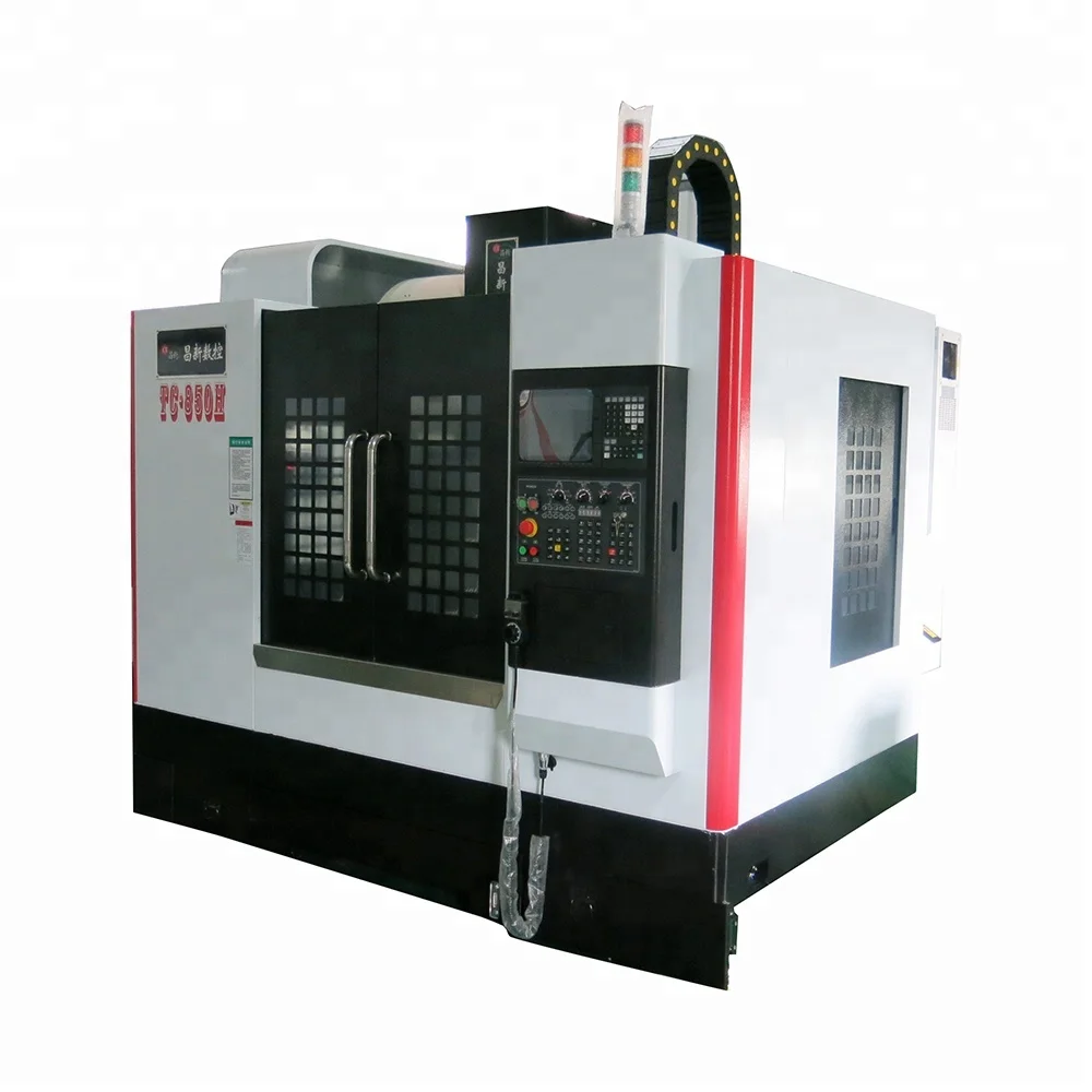 CE Certified High Accuracy 3 Axis  4 Axis CNC Vertical Machine Center