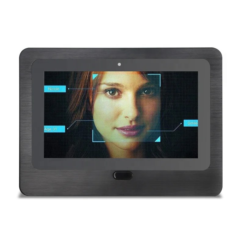 Поддержка человеческого лица ИДЕНТИФИКАЦИЯ 15 дюймов промышленная панель ПК камеры и инфракрасный датчик