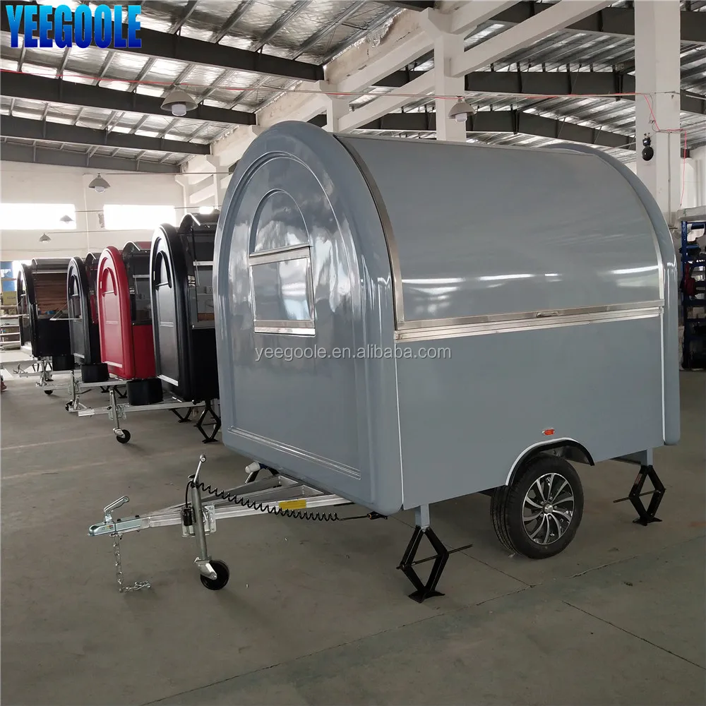 The best selling fast food truck mobile kitchen trailer