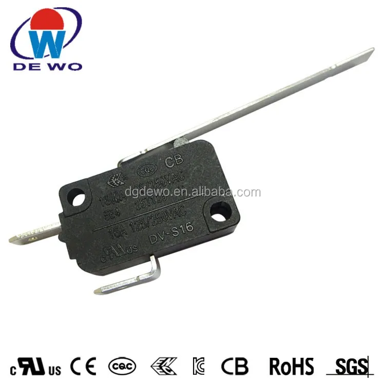 Made in China kw3a 125v 16a t85 5e4 micro switch