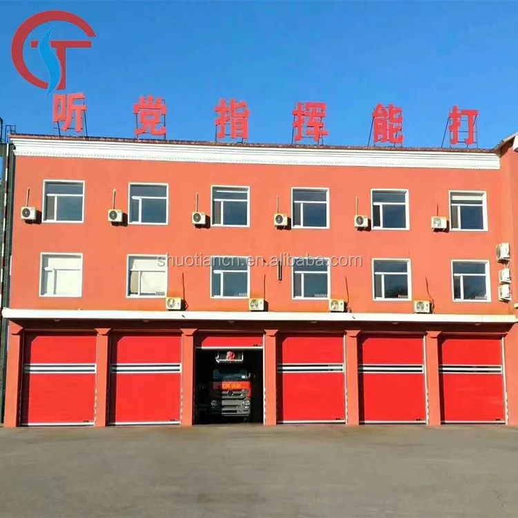 Rapid Rolling High-Speed Automatic Insulation Aluminum Spiral Metal Industrial Door