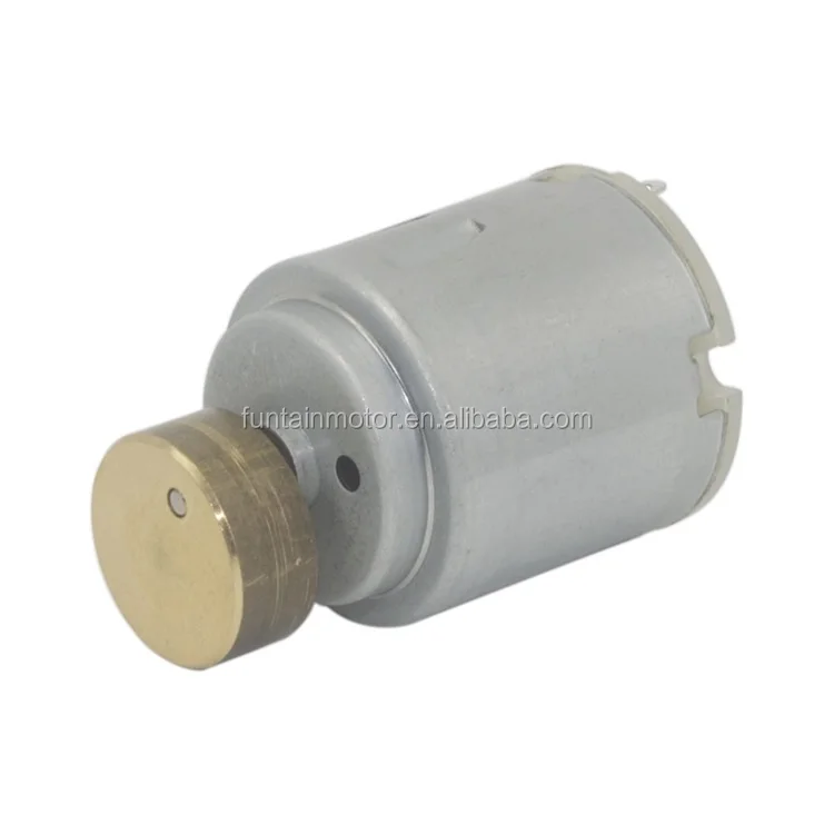 Low cost 3v 6v 12v 24v carbon brush micro vibration dc motor for massage bed RC-260