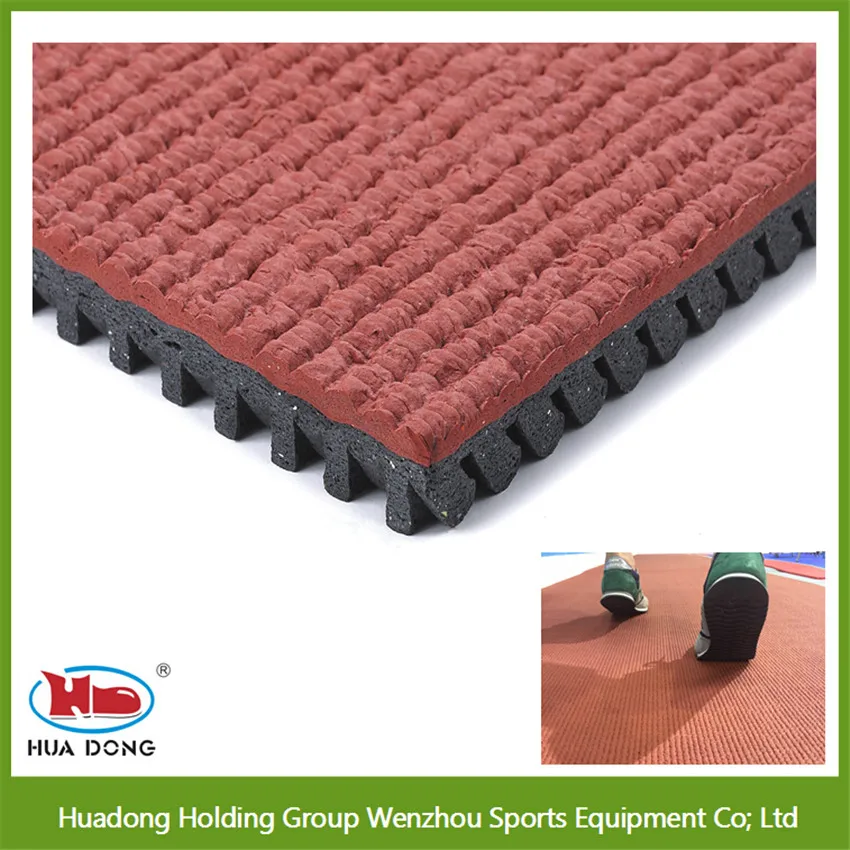 mondo rubber track flooring surface, rubber running track