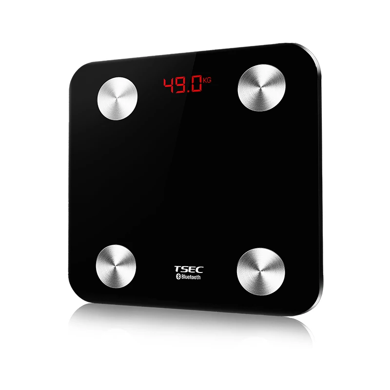 2023 заводская цена точные умные стеклянные индивидуальные цифровые весы для тела eaufy life индикатор веса