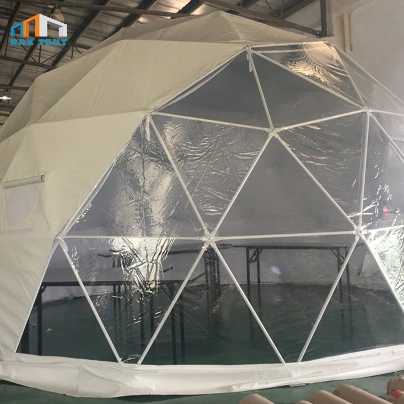 4m,5m,6m small dome tent for outdoor house with wood platform and wooden floor,dome tent for home,glamping,commercial,promotion