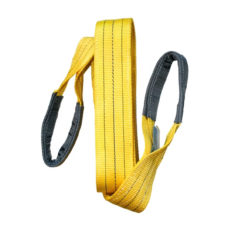 Polyester Double Ply Flat Webbing lifting belt sling
