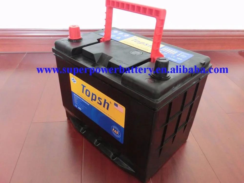 75D26R MF / NS70MF 12V65AH JAPANESE CAR BATTERY