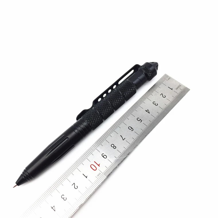 Tactical Pen Survival Glass Breaker for Discreet Self Defense, Men, Women, Aluminum aviation Anti-skid Black, Grey, Golden