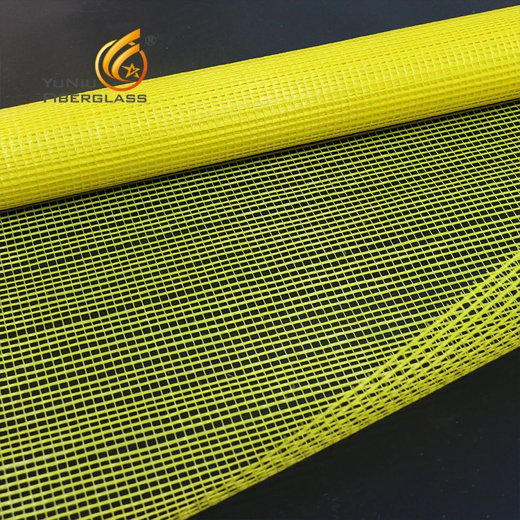 
5x5mm 145 g/m2 and 160 g/m2 fiberglass mesh for facade isolation 