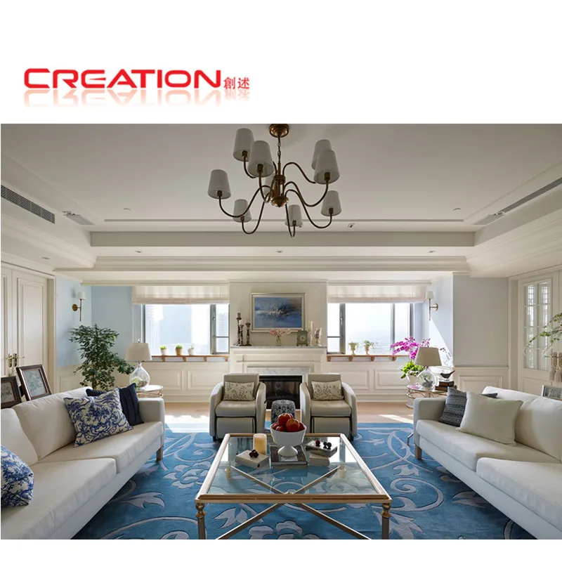 Velvet Bedroom Furniture Foshan Shunde Luxury 5 Stars Hilton Hotel Furniture