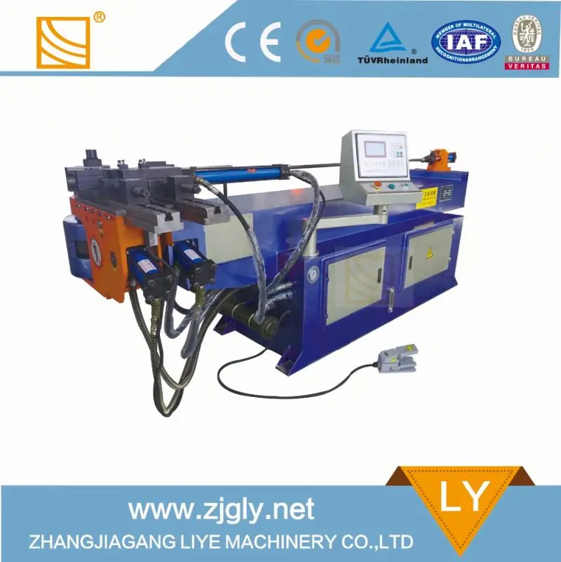 DW63NC Hydraulic press steel rule die manual mandrel pipe bender