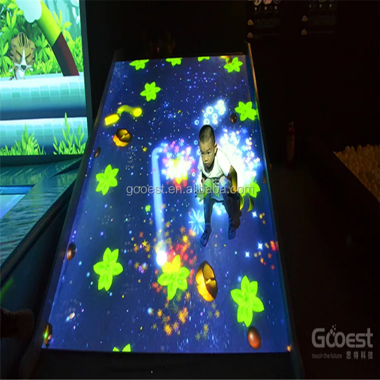 best price Indoor playground interactive slide projection game for kids/ interactive projection game