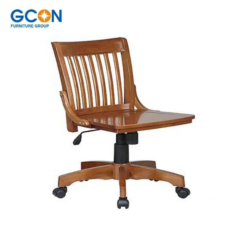 Vintage home office rubber wood task chair free shipping