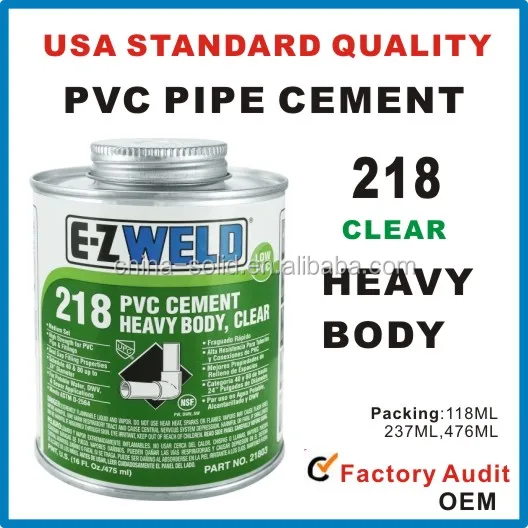 EZ WELD 227 cpvc solvent cement, PIPE FITTINGS,heavy bodied,fast setting