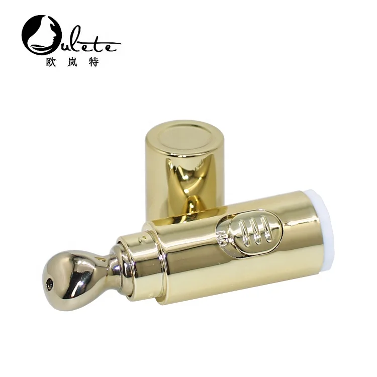 plastic electric head massager for eye cream tube screw sealing