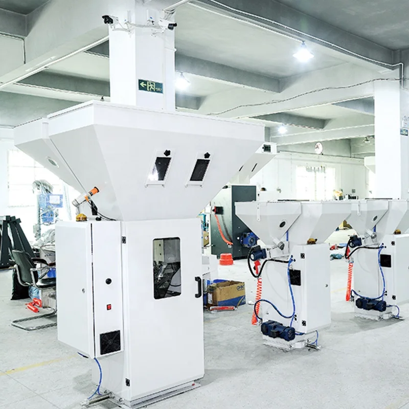 2022 new China Factory Automatic Plastic raw material dosing gravimetric blender for Hongda non woven production line