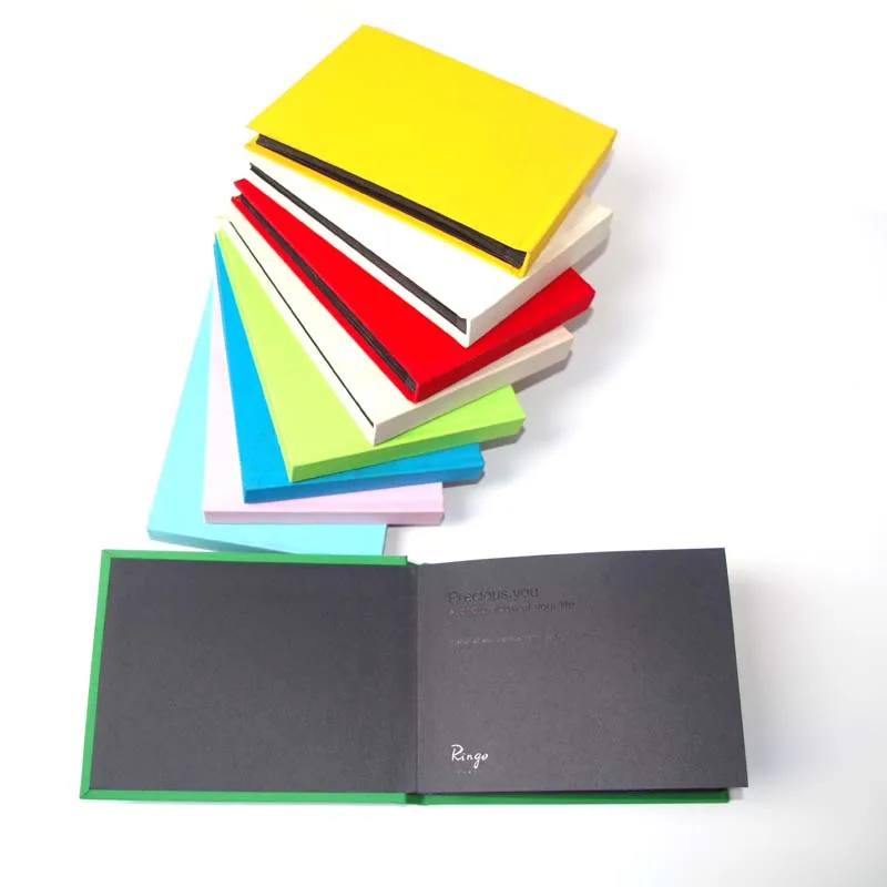 Newest Design Color Customized Cotton Cover Self-adhesive Photo Album