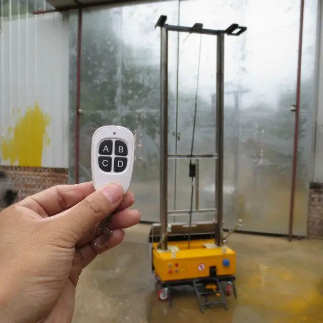 Dingyuan new technique auto plastering machine in india