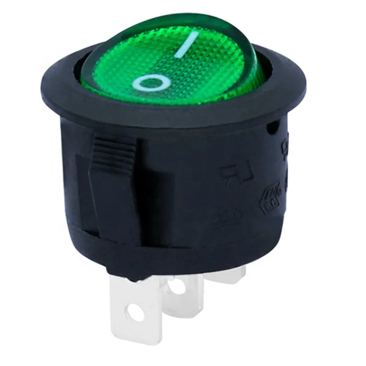 bjb 301small rocker switch t85  in white color 707  electrical rocker switches for electric fireplace