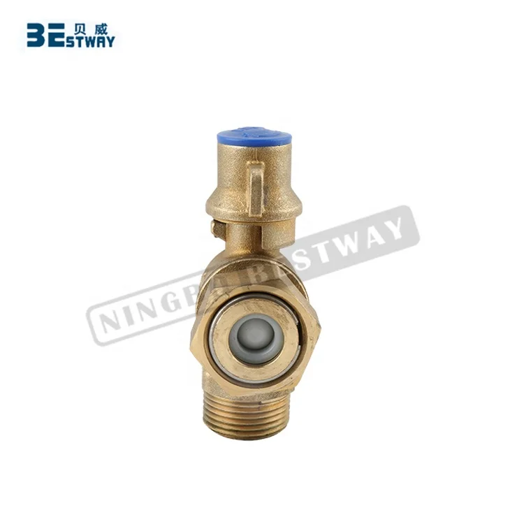BMAG In Stock WRAS Certificated Anti-Theft DN15*3/4*25 PN16 Brass Lockable Ball Valves Lock Ball Valve For Water Meter