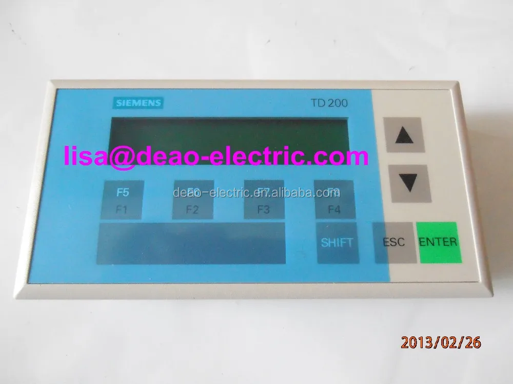 6ES7272-0AA30-0YA1 siemens сенсорный экран siemens TD200 TD400 сенсорный Textdisplay для S7-200 2.5 м кабель