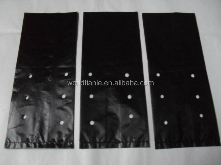 Black Poly Nursery Bag with UV Stabilizing,Durable Feature,1Litre Plastic Nursery Bag