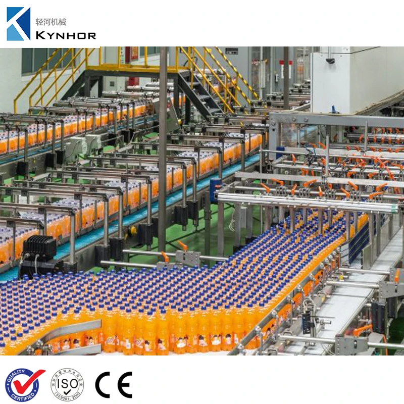 Full Automatic Carbonated / Soda Water Blending Bottling Production Line / Filler