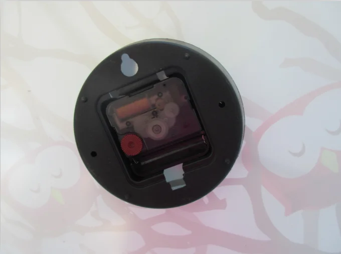 Customized decorative tempered glass wall clock